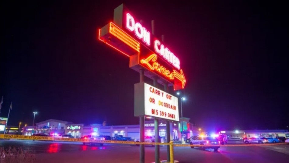 Reportan 3 muertos y 3 heridos tras tiroteo en boliche de Illinois, EU