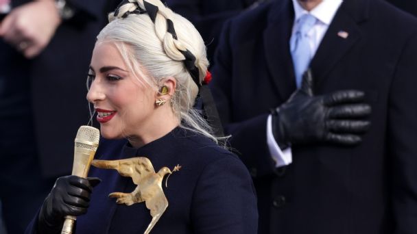 Lady Gaga: así brilló al entonar el himno de Estados Unidos