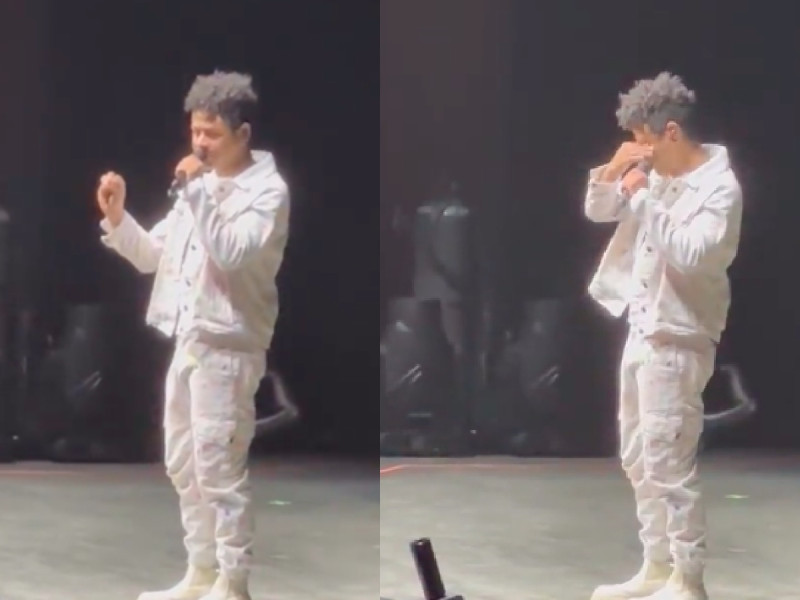 Kalimba rompe en llanto durante concierto tras acusaciones de acoso