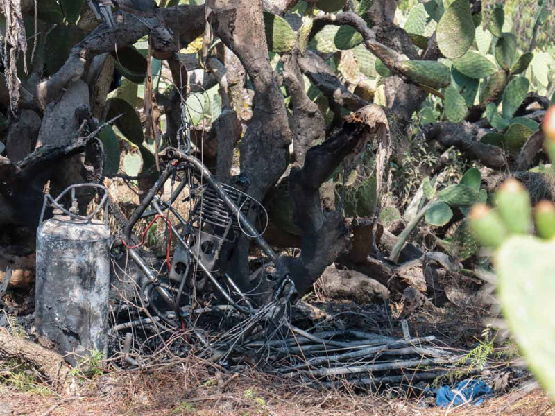 AFAC determinará causas de accidente de globo en Teotihuacán