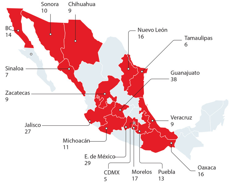 La violencia cobra 79 vidas al día en el país; Guanajuato es el más peligroso