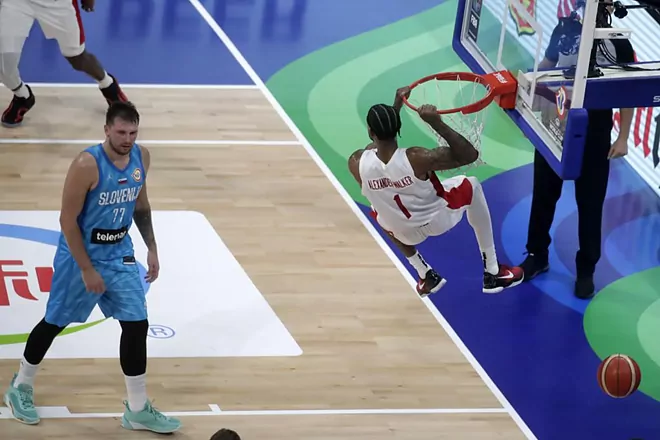 Canadá puede con Luka Doncic y se mete en semifinales