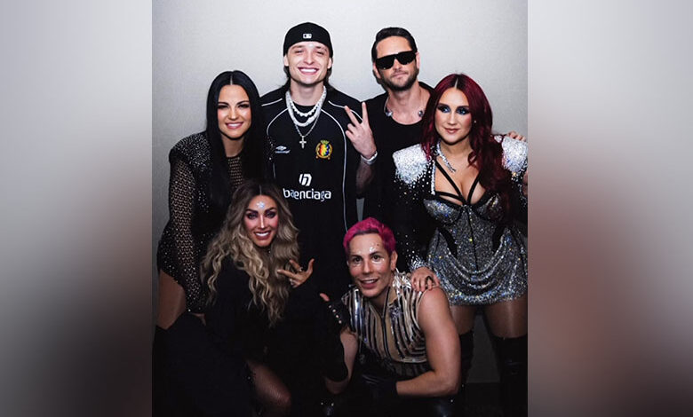 Peso Pluma sorprende en último concierto de RBD en Los Ángeles