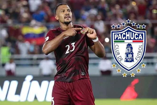 Pachuca se refuerza con Salomón Rondón de 34 años de edad