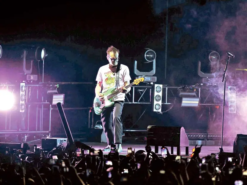 “Tuve flashbacks de la quimioterapia”, dijo Mark Hoppus