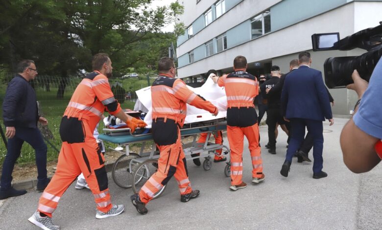 Primer ministro de Eslovaquia gravemente herido tras ser baleado