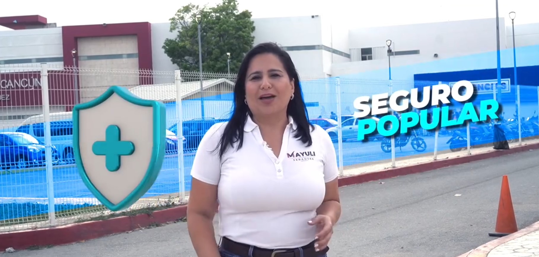 Mayuli Martínez defiende que la salud es un derecho universal y promete reinstaurar el Seguro Popular.