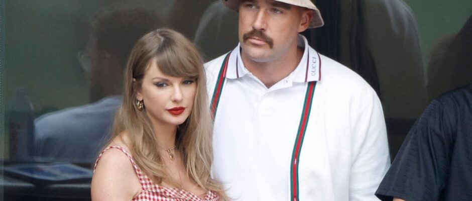 "Noticia sorprendente: Propiedad de Taylor Swift violada para transmitir un mensaje crucial a su novio, en un caso que mezcla la música y el conflicto"