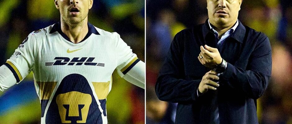 El regreso del dolor: La lesión de Ramsey pone a Efraín Juárez y Pumas ante un nuevo reto.