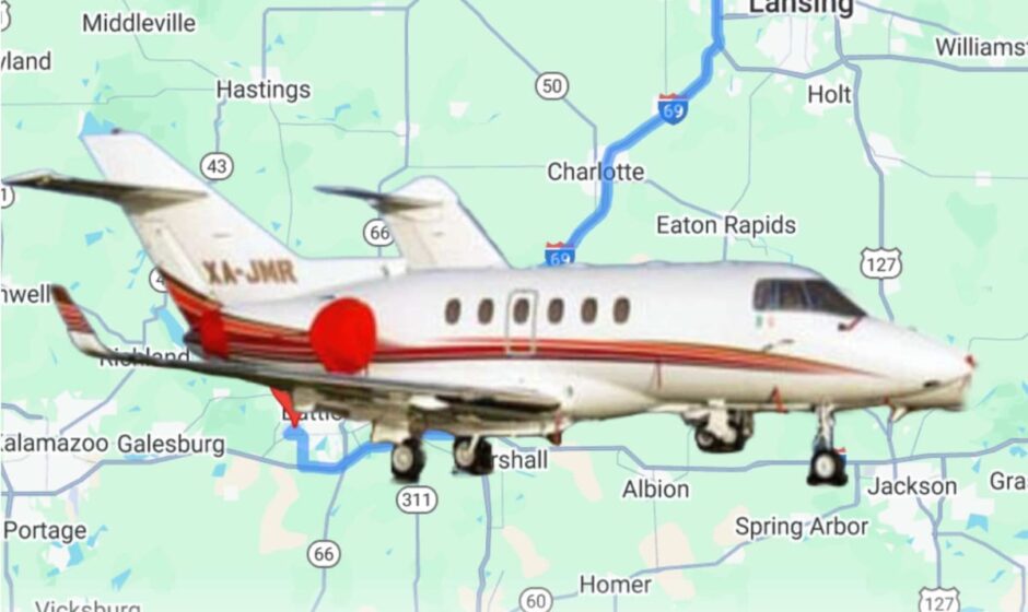 El Misterioso Viaje de Despedida: La Ruta Final del Avión Mexicano que Se Estrelló en Territorio Americano