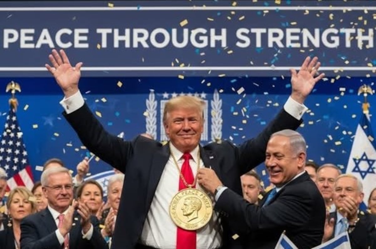 El premio Nobel a la paz de Trump: un regalo político rodeado de polémica y contradicciones.