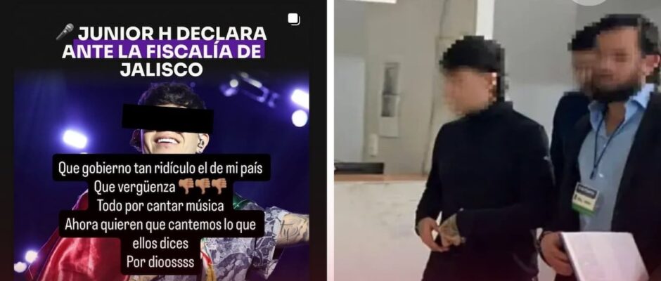 "Escándalo musical: Rechazo y críticas airadas de Natanael Cano después de que Junior H anula su concierto y él responde con un fuerte mensaje en redes sociales"