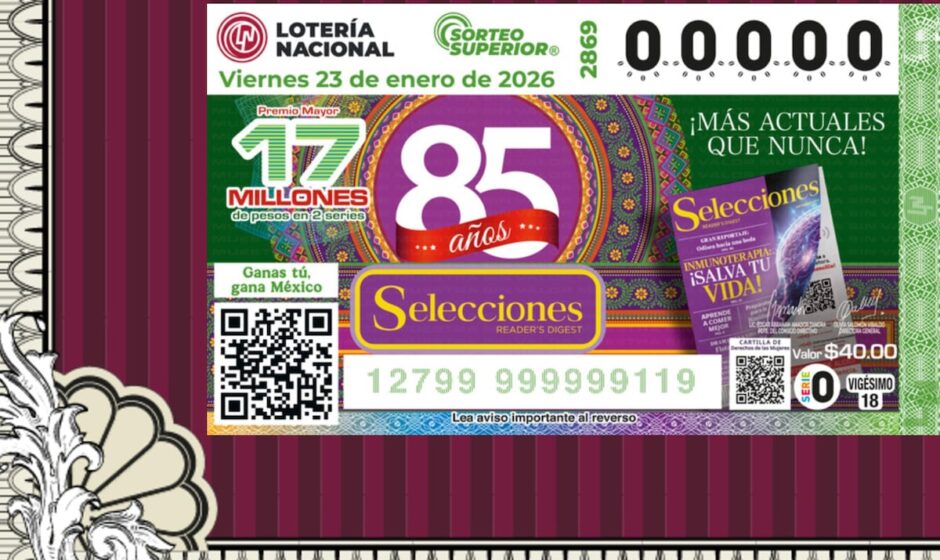 Lotería Nacional: ¡El sorteo que cambia vidas! Números ganadores del emocionante sorteo superior número 2869.