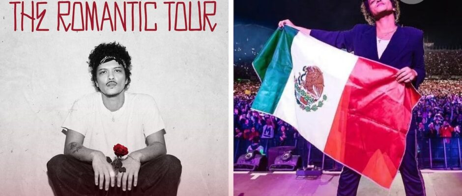 Bruno Mars desvela su gran regreso: "El Tour Romántico" llegará en 2026 y dejará sin aliento a sus fans en todo el mundo, incluyendo posibles fechas de vuelta a México.