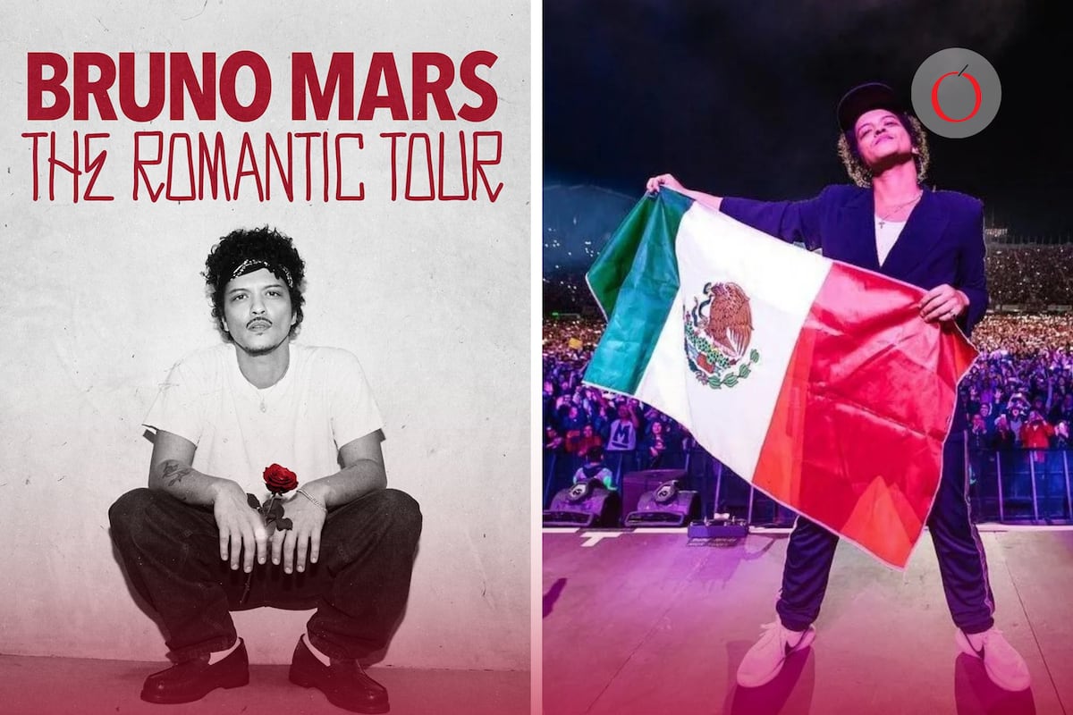 Bruno Mars desvela su gran regreso: “El Tour Romántico” llegará en 2026 y dejará sin aliento a sus fans en todo el mundo, incluyendo posibles fechas de vuelta a México.