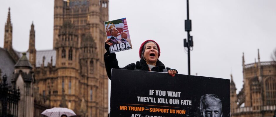 EE.UU. apuesta por la calle como instrumento de presión sobre Irán: Trump promete apoyo a manifestantes sin mencionar detalles concretos