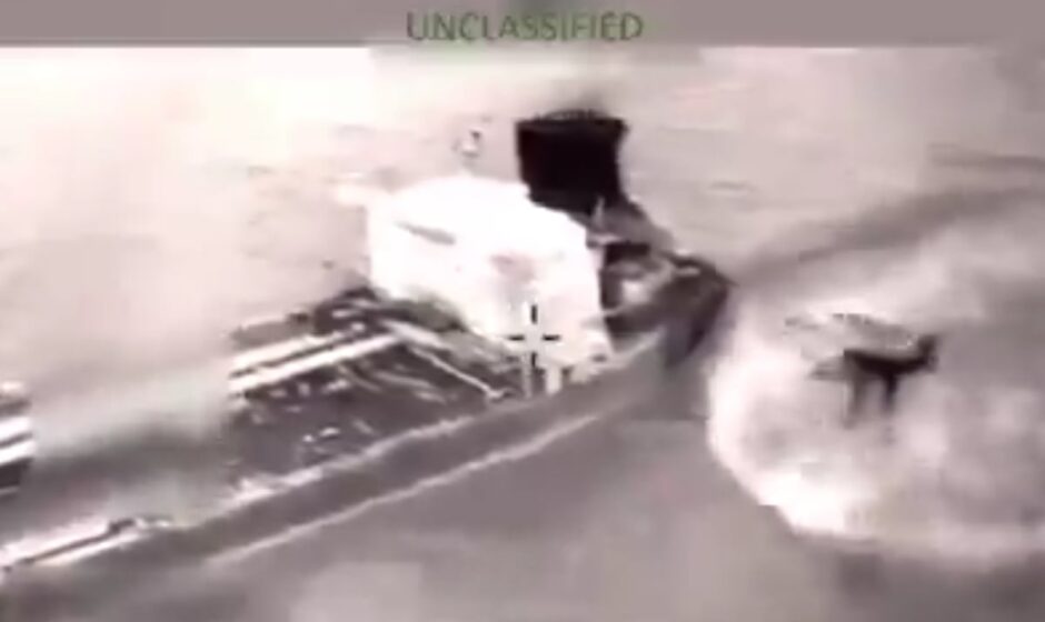 "Operación marítima: Unidad naval estadounidense detiene supuesto barco de contrabando en aguas caribes con cargamento sospechoso de petróleo"