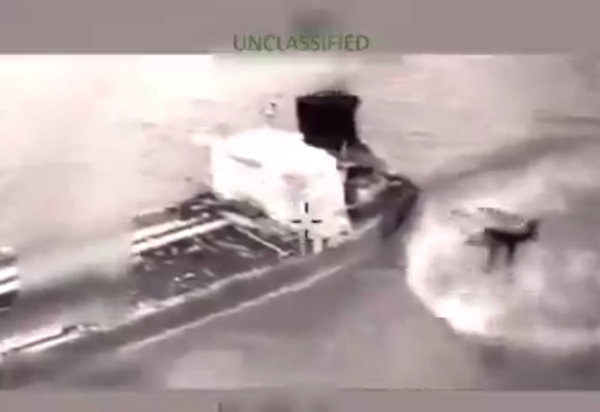 “Operación marítima: Unidad naval estadounidense detiene supuesto barco de contrabando en aguas caribes con cargamento sospechoso de petróleo”