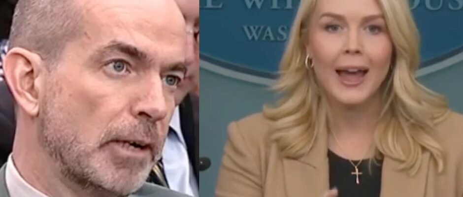 Violencia verbal en el corazón del poder: confrontación entre la vocera de la Casa Blanca y un periodista que desveló escándalo político.