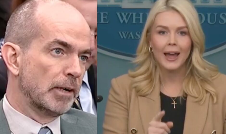 Violencia verbal en el corazón del poder: confrontación entre la vocera de la Casa Blanca y un periodista que desveló escándalo político.