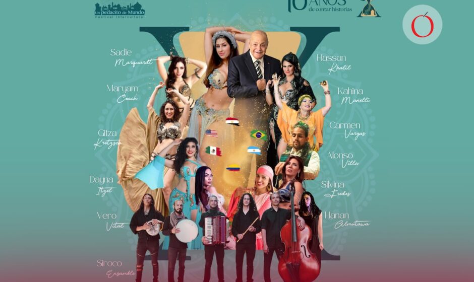 Festival Un Pedacito de Mundo 2026 en CDMX contará con la presencia de 5 estrellas internacionales del bellydance