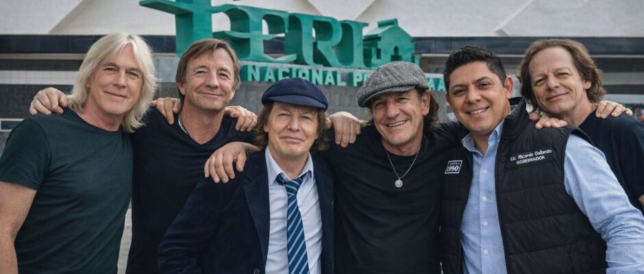 AC/DC y Guns N’ Roses confirmados para la Fenapó 2026.