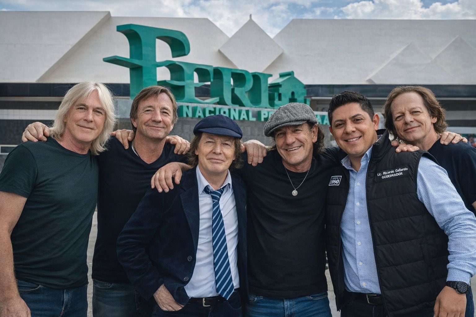 AC/DC y Guns N’ Roses confirmados para la Fenapó 2026.