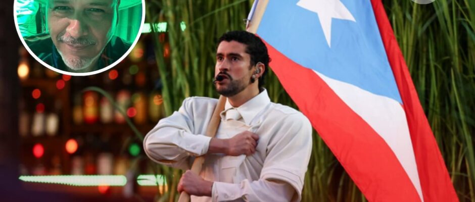 René Franco se sorprende con la actitud de Bad Bunny durante el Super Bowl LX.