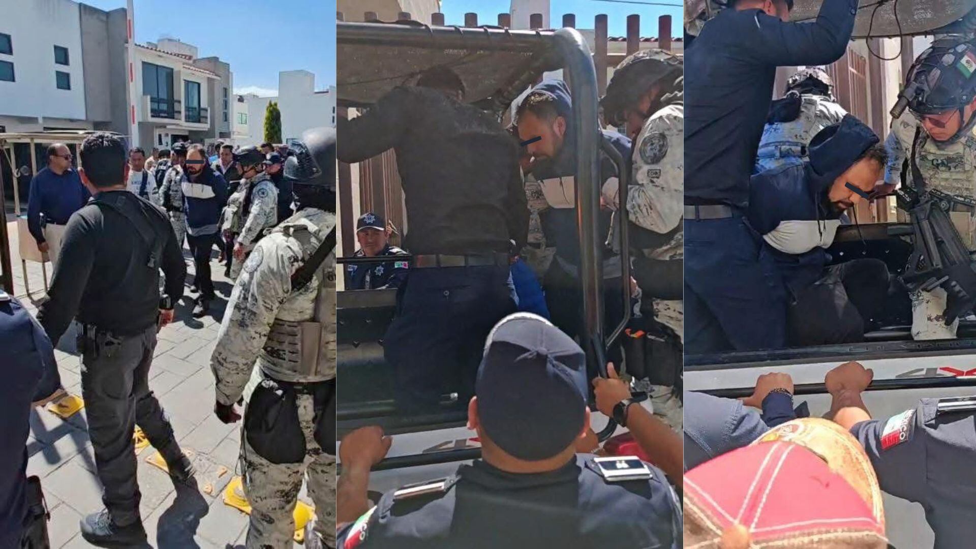 Atropellan a padre e hija durante protesta vecinal en San Mateo; detienen al presunto responsable.