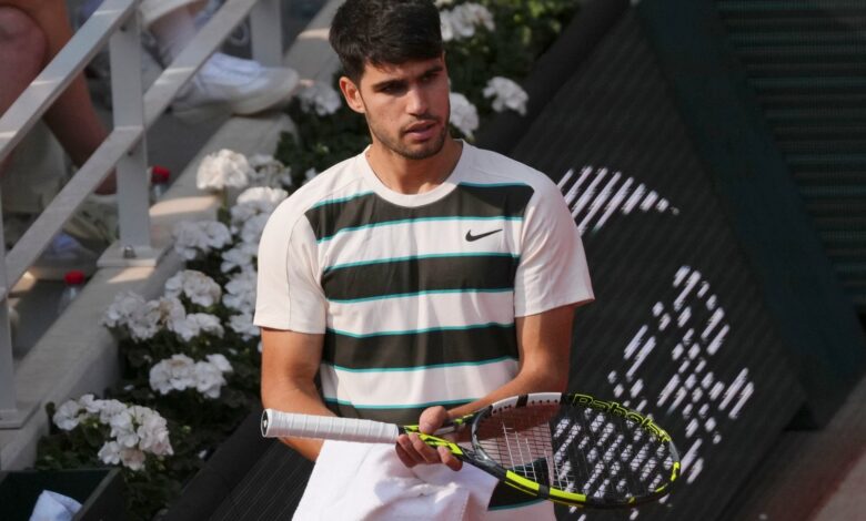 Afecta lesión actividad de Alcaraz