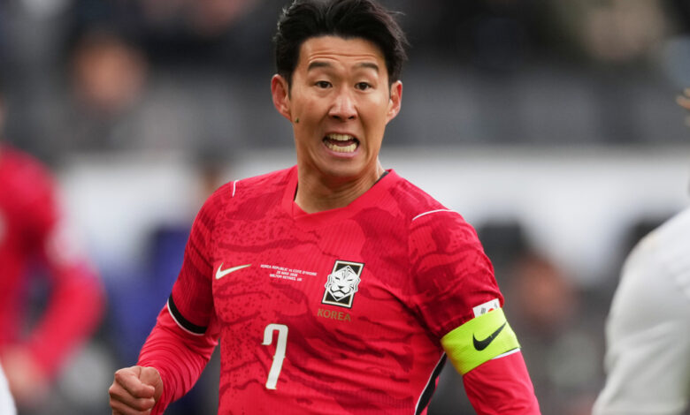 Son Heung-min liderará a Corea del Sur al disputar su cuarto Mundial